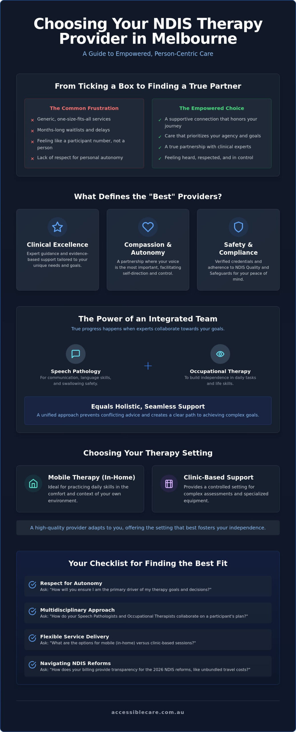 Best NDIS Therapy Providers Melbourne: A Compassionate Guide to Choosing Quality Care in 2026