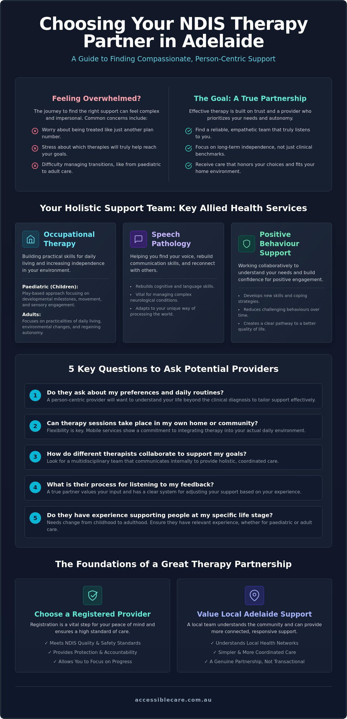 NDIS Therapy Providers Adelaide: A Compassionate Guide to Support in 2026
